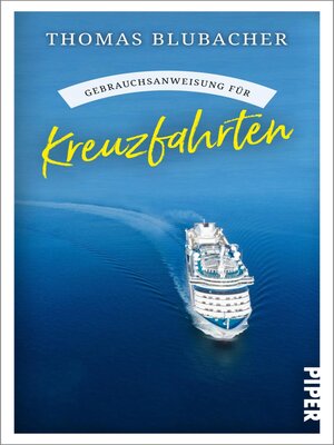 cover image of Gebrauchsanweisung für Kreuzfahrten